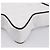 Borsa a tracolla con catena CHANEL Matelassé a forma di stella in raso Bianco Nero Auth 200368SM - vista 12