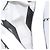 Borsa a tracolla con catena CHANEL Matelassé a forma di stella in raso Bianco Nero Auth 200368SM - vista 19