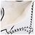 Borsa a tracolla con catena CHANEL Matelassé a forma di stella in raso Bianco Nero Auth 200368SM - vista 21