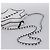 Borsa a tracolla con catena CHANEL Matelassé a forma di stella in raso Bianco Nero Auth 200368SM - vista 7