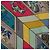 Hermès Foulard HERMES Carre 90 "CORRE SPONDANCE" Seta Grigio Auth hk4128 Marrone - vista 12
