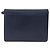 Borsa a tracolla Christian Dior in pelle blu navy e oro Auth 202161 - vista 3