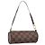 LOUIS VUITTON Damier Ebene Papillon Pouch LV Auth 199885A