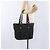 Borsa Tote FENDI Zucchino Canvas Nero Oro Auth ka5945 D'oro - vista 23