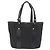 Borsa Tote FENDI Zucchino Canvas Nero Oro Auth ka5945 D'oro - vista 3