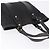 Borsa Tote FENDI Zucchino Canvas Nero Oro Auth ka5945 D'oro - vista 6