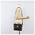 Céline Borsa a mano CELINE Circle Macadam Canvas PVC 2way Nero Oro Auth 201894 D'oro - vista 24