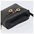 Céline Borsa a mano CELINE Circle Macadam Canvas PVC 2way Nero Oro Auth 201894 D'oro - vista 6