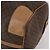 Céline CELINE Macadam Canvas Boston Bag PVC Leather Brown Gold Auth 199626 Braun Golden - Ansicht 10