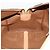 Céline CELINE Macadam Canvas Boston Bag PVC Leather Brown Gold Auth 199626 Braun Golden - Ansicht 19