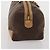 Céline CELINE Macadam Canvas Boston Bag PVC Leather Brown Gold Auth 199626 Braun Golden - Ansicht 5