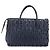 Borsa Miu Miu Matelassé in pelle blu navy e oro Auth 201903V D'oro - vista 3