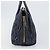 Borsa Miu Miu Matelassé in pelle blu navy e oro Auth 201903V D'oro - vista 4