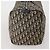 Borsa Boston Christian Dior Trotter Canvas Navy Silver Auth BA15099 Argento Blu navy - vista 5