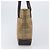 Borsa Tote BURBERRY Nova Check Canvas Beige Gold Auth 200966 D'oro - vista 5