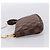 LOUIS VUITTON Damier Ebene Mini Pochette Accessoires Pouch N58009 Auth 200830V - vista 3