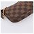 LOUIS VUITTON Damier Ebene Mini Pochette Accessoires Pouch N58009 Auth 200830V - vista 9