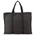 Hermès Borsa HERMES Her Line TGM Canvas Grigio Argento Auth 197652A Marrone - vista 2
