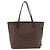 Borsa Tote LOUIS VUITTON Damier Ebene Neverfull MM N51105 LV Auth 199984 - vista 2