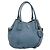 Borsa a mano PRADA in pelle 2way azzurro tono oro Auth 202074V Blu chiaro