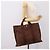 Hermès Borsa HERMES Her Line MM Canvas Marrone Argento Auth 202116 - vista 20