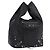 Borsa a mano BALENCIAGA Lucagol Shopper in pelle nera e argento 780976 Auth yk20857SAM Nero
