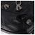 Borsa a mano BALENCIAGA Lucagol Shopper in pelle nera e argento 780976 Auth yk20857SAM Nero - vista 11
