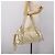 Borsa a tracolla Miu Miu in pelle beige e oro Auth 199416A D'oro - vista 23