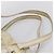 Borsa a tracolla Miu Miu in pelle beige e oro Auth 199416A D'oro - vista 8
