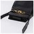 Borsa a tracolla Salvatore Ferragamo Gancini in pelle nera e oro Auth 202100 Nero - vista 6