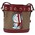 Borsa GUCCI Micro GG Supreme Fujiko-Pro PVC Beige Oro 647801 Auth 196955M D'oro - vista 2