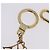 LOUIS VUITTON Fleur de Monogram Charm Metal Gold Tone LV Auth BA15463 - vista 13