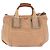 Chloé Borsa a mano Chloe Etel in pelle 2way Beige Gold Auth ka5954A D'oro - vista 2
