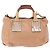 Chloé Borsa a mano Chloe Etel in pelle 2way Beige Gold Auth ka5954A D'oro - vista 3