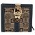 Carteira Bifold GUCCI Canvas Beige Gold Auth bs36910A Bege Dourado - vista 2
