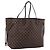 Borsa Tote LOUIS VUITTON Damier Ebene Neverfull GM N51106 LV Auth 199470V