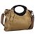 MARNI Handtasche Leder 2way Gold Silber Auth 202246A Golden
