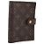 LOUIS VUITTON Monogram Agenda PM Day Planner Cover R20005 LV Auth 200110 Monograma