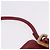 Chloé Chloe Accessory Pouch Leather Red Gold Silver Auth mr2868A Silvery Golden - view 10