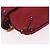Chloé Chloe Accessory Pouch Leather Red Gold Silver Auth mr2868A Silvery Golden - view 14