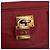 Chloé Chloe Accessory Pouch Leather Red Gold Silver Auth mr2868A Silvery Golden - view 19