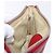 Chloé Chloe Accessory Pouch Leather Red Gold Silver Auth mr2868A Silvery Golden - view 25