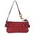 Chloé Chloe Accessory Pouch Leather Red Gold Silver Auth mr2868A Silvery Golden - view 3