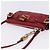 Chloé Chloe Accessory Pouch Leather Red Gold Silver Auth mr2868A Silvery Golden - view 7