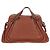 Chloé Borsa Chloe Paraty in pelle 2way Marrone Oro Auth 200955V D'oro - vista 4