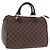Borsa a mano LOUIS VUITTON Damier Ebene Speedy 30 N41364 LV Auth am12493V