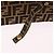 Parapluie FENDI Zucca Nylon Marron Doré Auth 200211A - vue 8