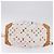 Borsa Tote LOUIS VUITTON Monogram Multicolor Ursula White M40123 LV Auth ka5973V Bianco - vista 10