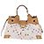 Borsa Tote LOUIS VUITTON Monogram Multicolor Ursula White M40123 LV Auth ka5973V Bianco - vista 2