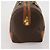 Céline Borsa Boston CELINE Macadam Canvas PVC Leather Brown Gold Auth 197871 Marrone D'oro - vista 5